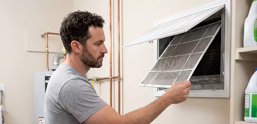 AC Filter Cleaning in Desoto