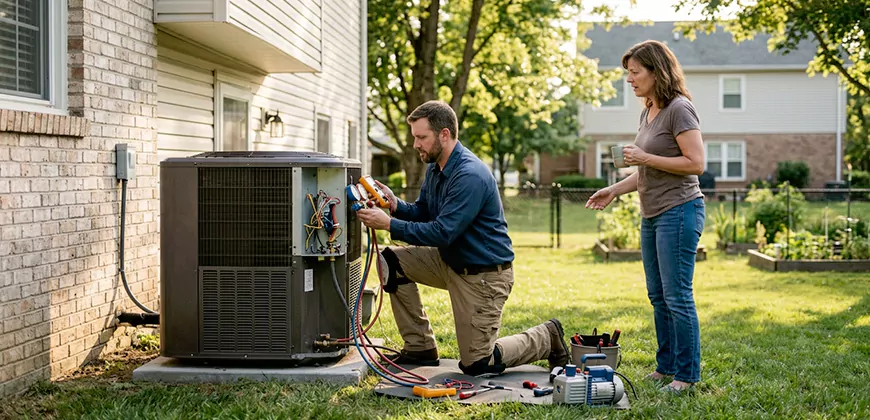 HVAC Replacement in Desoto
