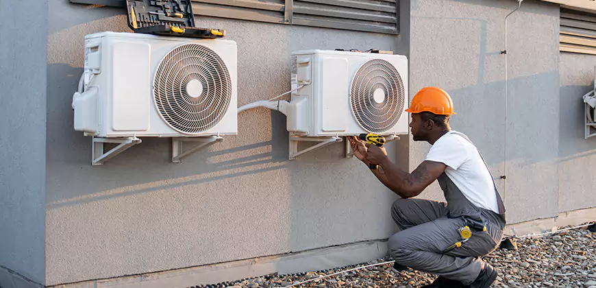 Central AC Outdoor Unit Cleaning in Desoto