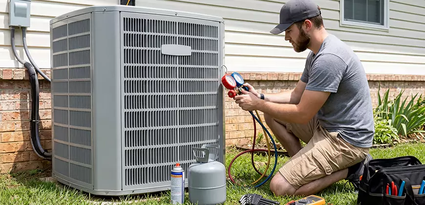 Emergency Air Conditioning Retrofit in Desoto
