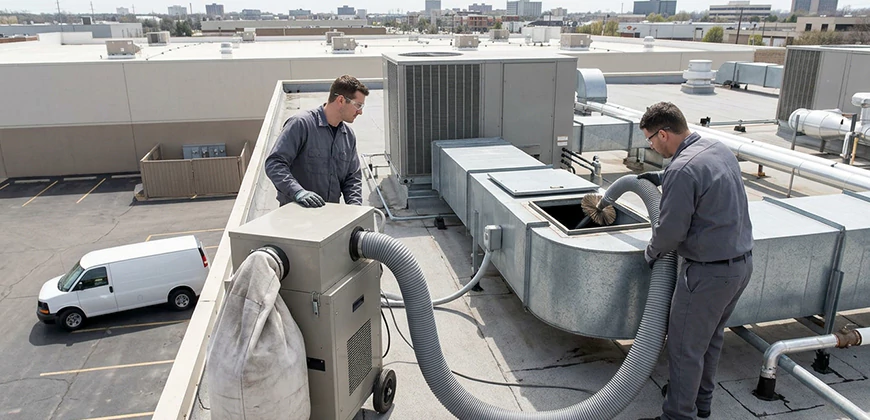 Commercial and Industrial Duct Cleaning in Desoto
