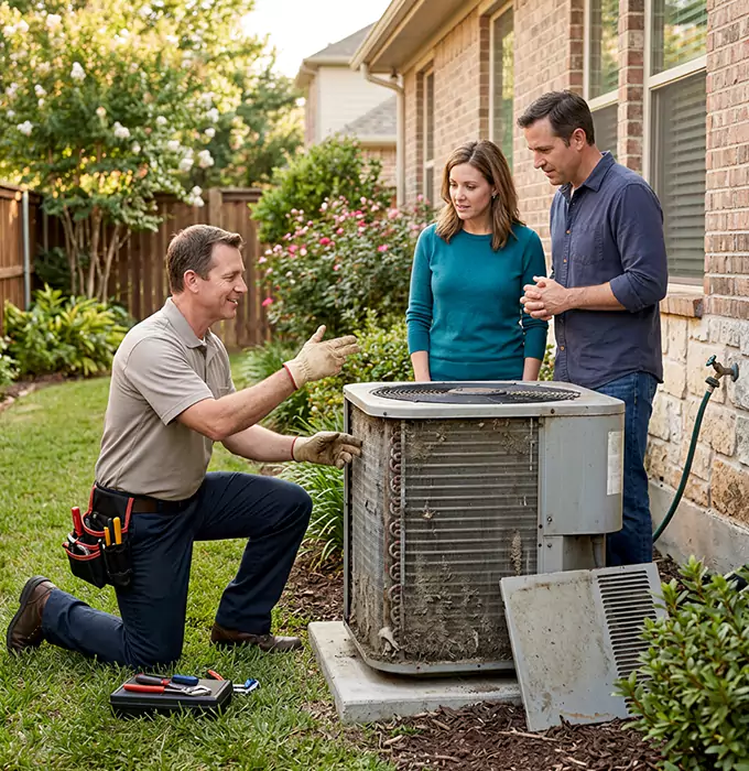 Why Desoto, TX Homeowners Choose DeSoto HVAC Pro for AC Unit Cleaning?