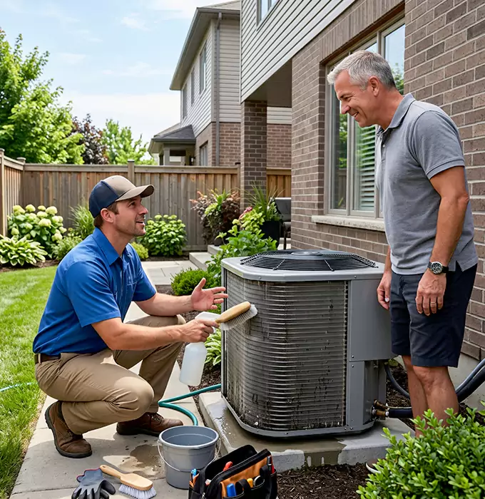 Why Desoto, TX Homeowners Choose DeSoto HVAC Pro for Outdoor AC Unit Cleaning?